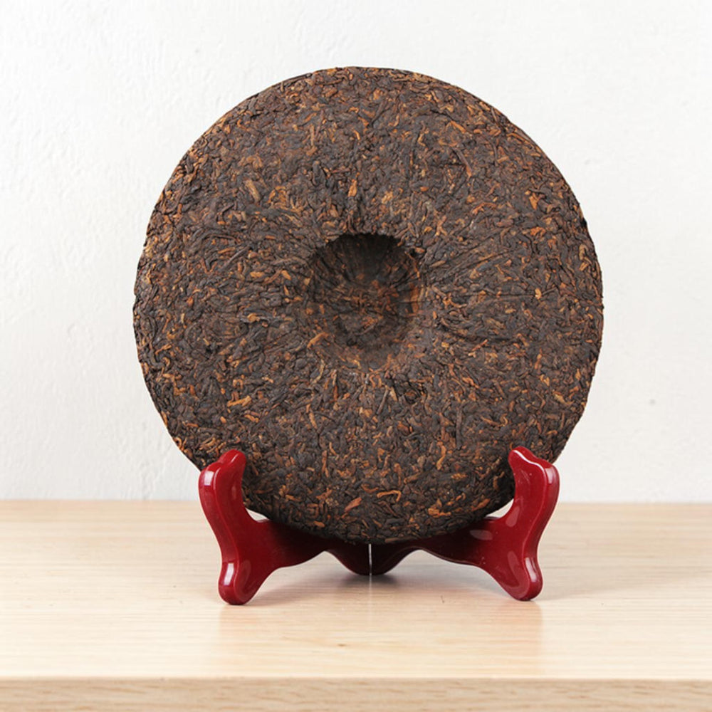 Pu-erh ripened cake Ban-Na stone compressed-2014