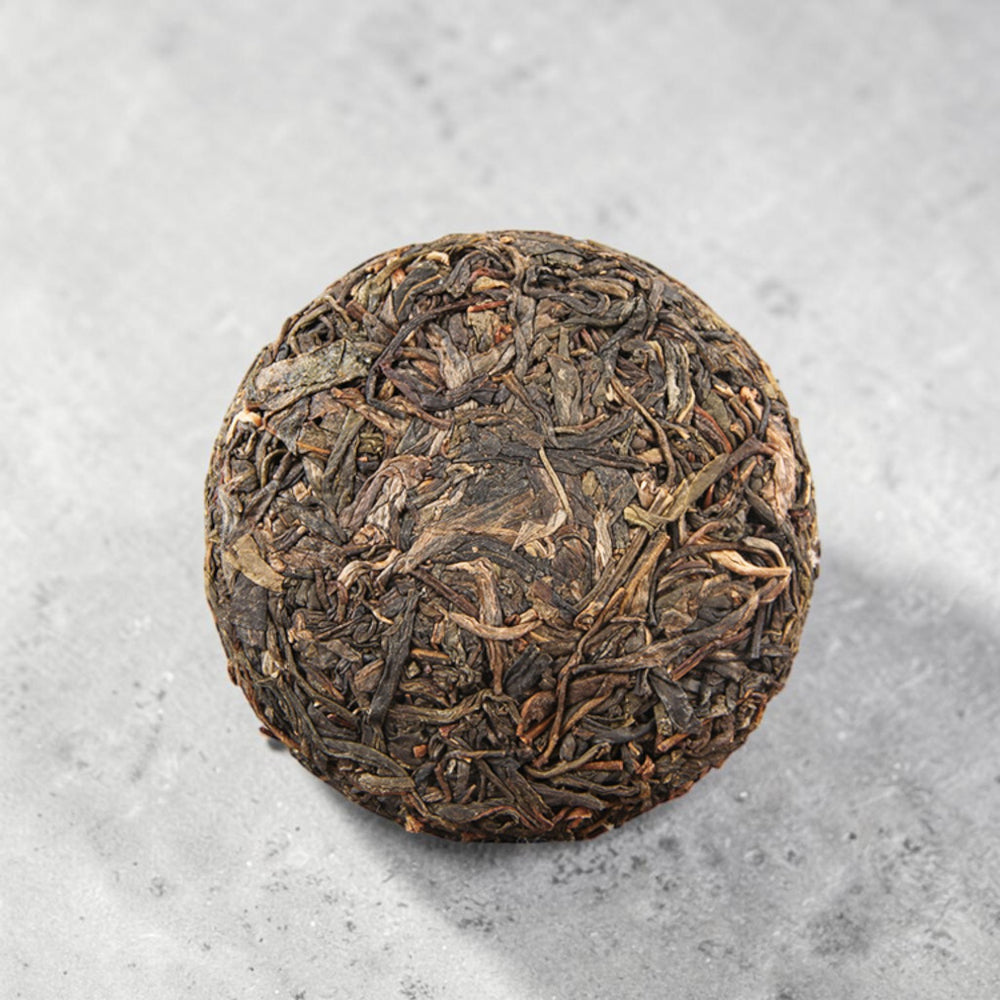 Pu-erh tea petite raw cake (100g)-2013
