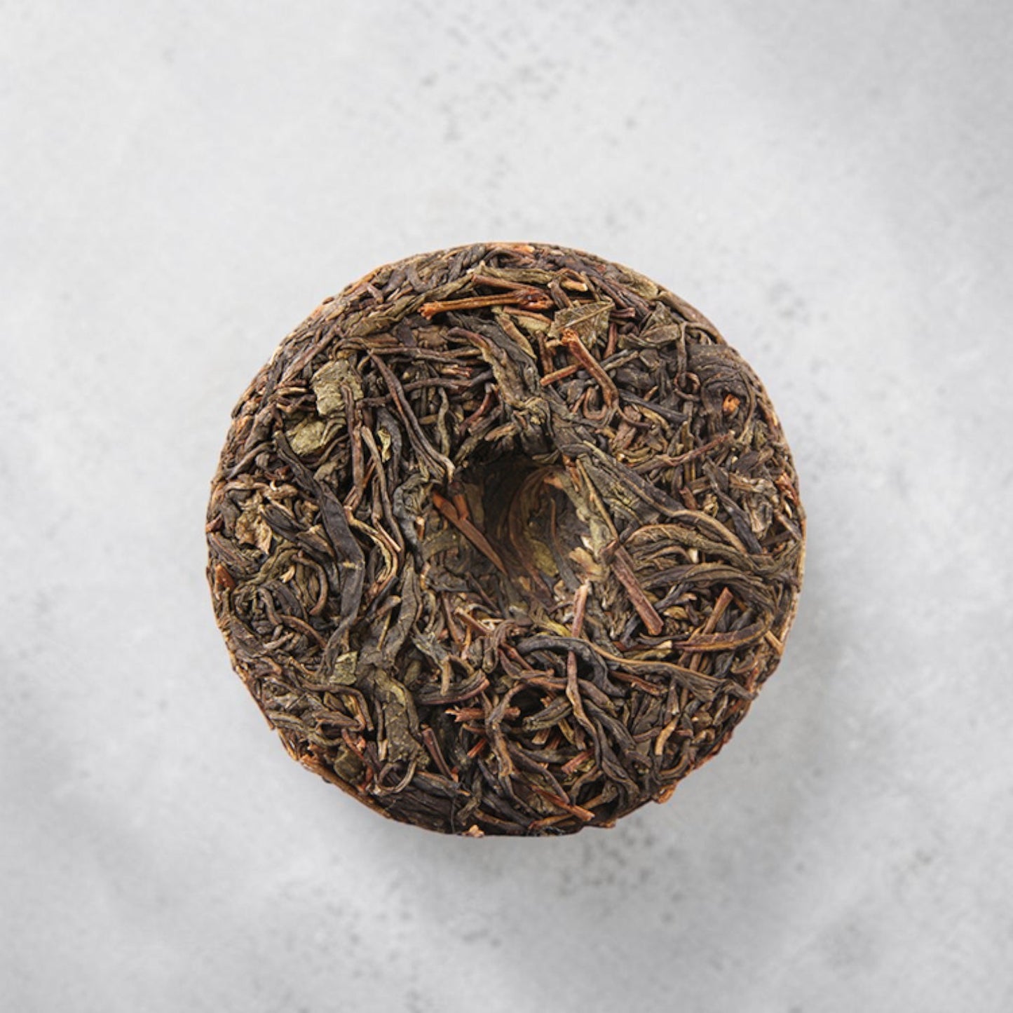 Pu-erh tea petite raw cake (100g)-2013