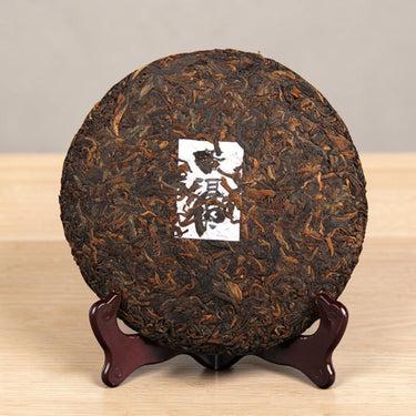 Pu-erh tea standard cake Bing Dao-ripened (357g)-2017