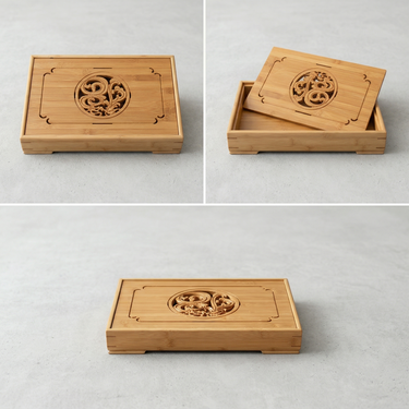 Bamboo Gong-Fu tea tray A