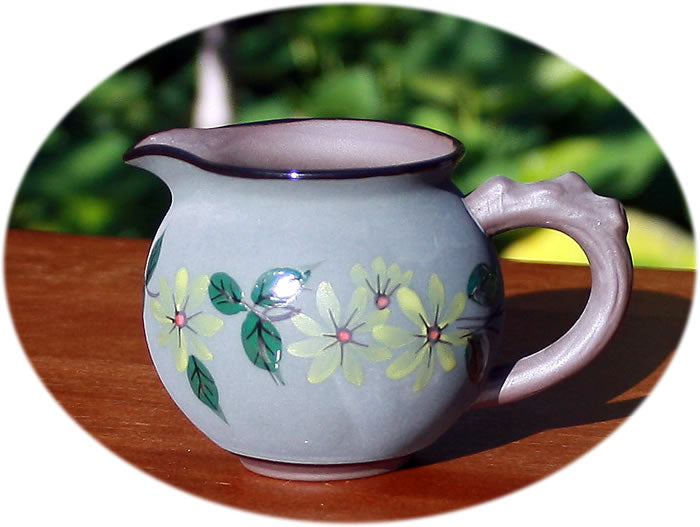 Cha Hai hand painted clay