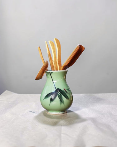 Cha Dao with ceramic holder B