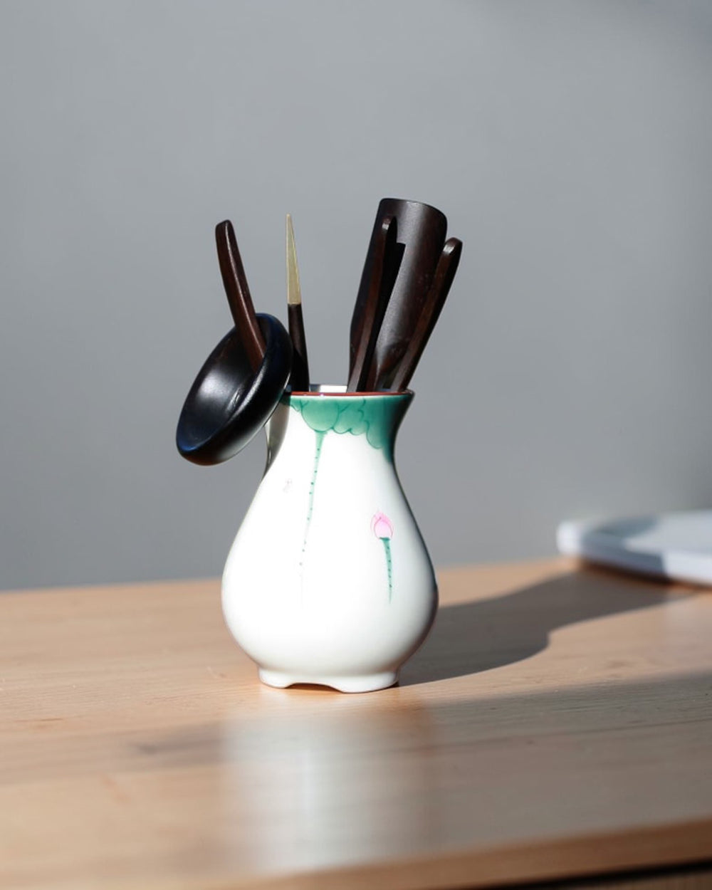 Cha Dao with ceramic holder F