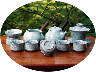 Ru Kiln Gongfu Chinese Tea Set G