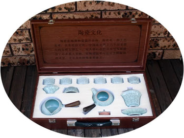 Ru Kiln Gongfu Chinese Tea Set G