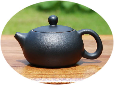 Crude pottery Gongfu black tea set B
