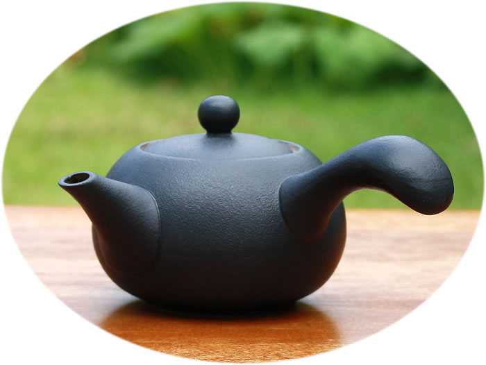 Crude pottery Gongfu black tea set C