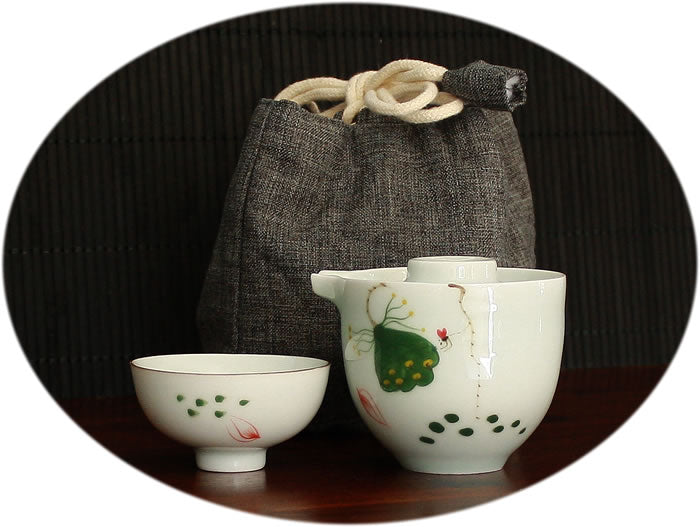 Chinese Gongfu tea set premium Qing Ci A
