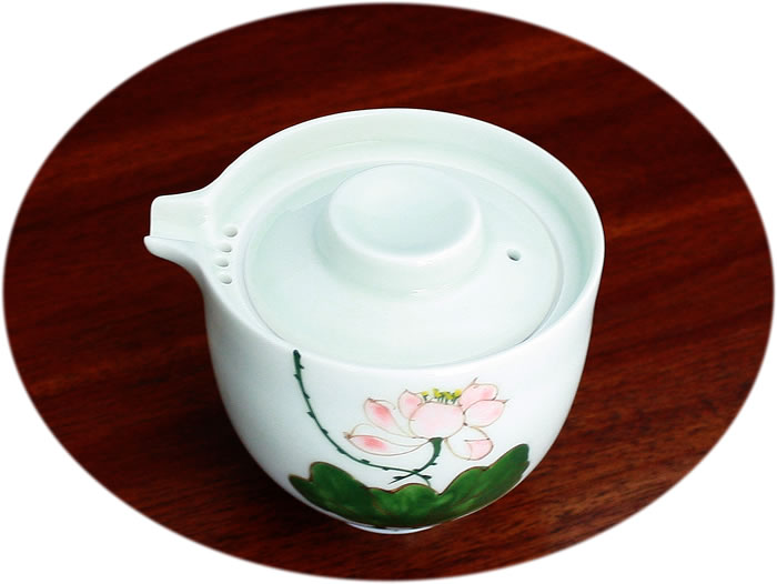 Chinese Gongfu tea set premium Qing Ci B