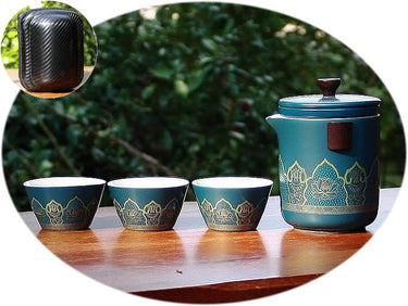 Travel Gongfu tea set Ji Lan A