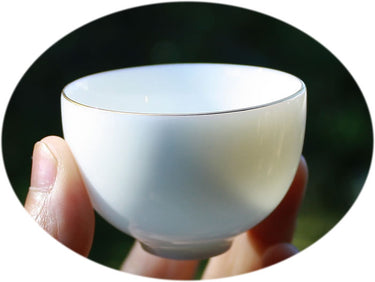 Travel Gongfu Gaiwan Tea Set – Butter Jade White