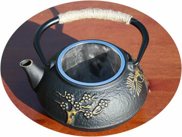 Cast iron teapot A