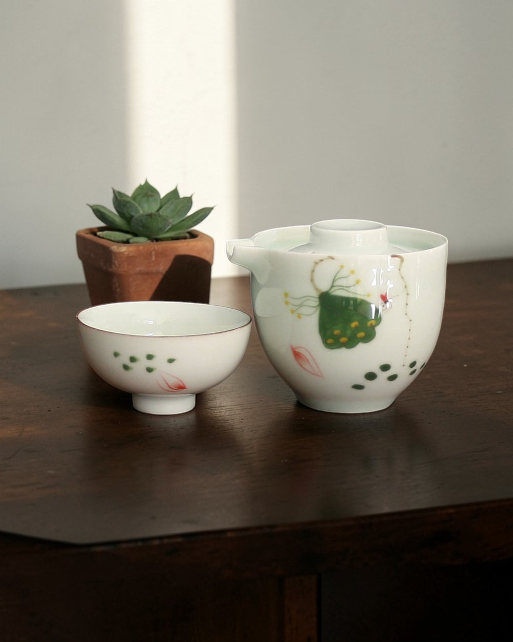 Chinese Gongfu tea set premium Qing Ci A