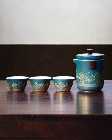Travel Gongfu tea set Ji Lan A