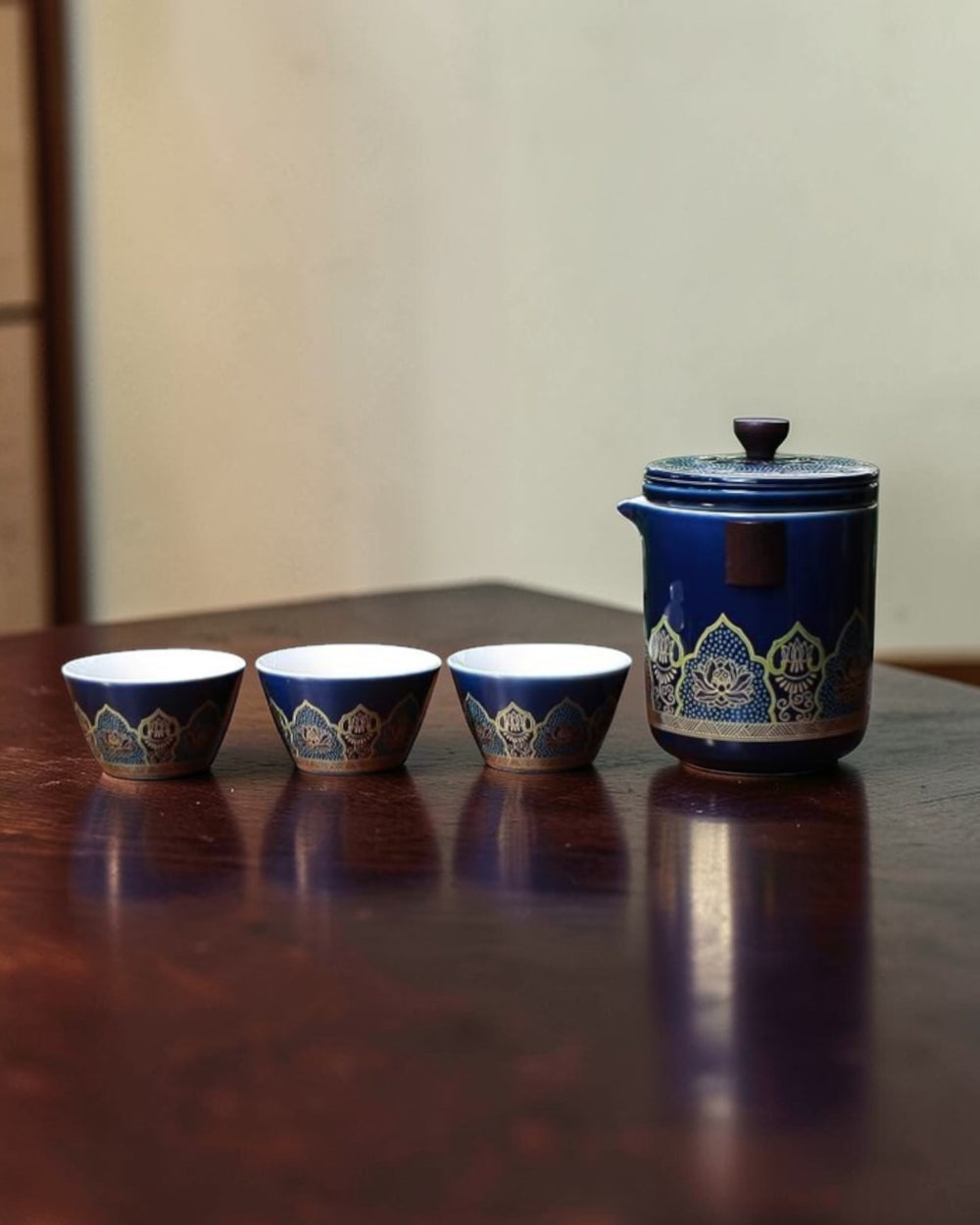 Travel Gongfu tea set Ji Lan B