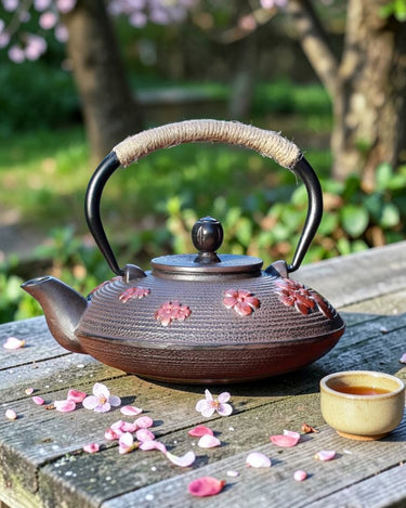 Cast iron teapot C
