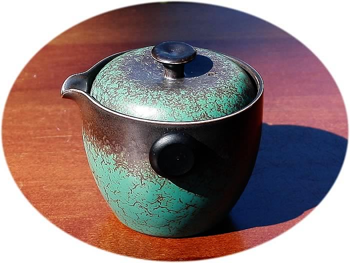 Gongfu Teapot Green Marble A