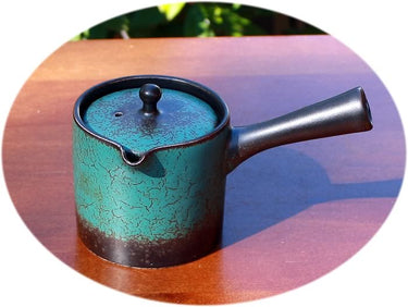 Gongfu Teapot Green Marble B