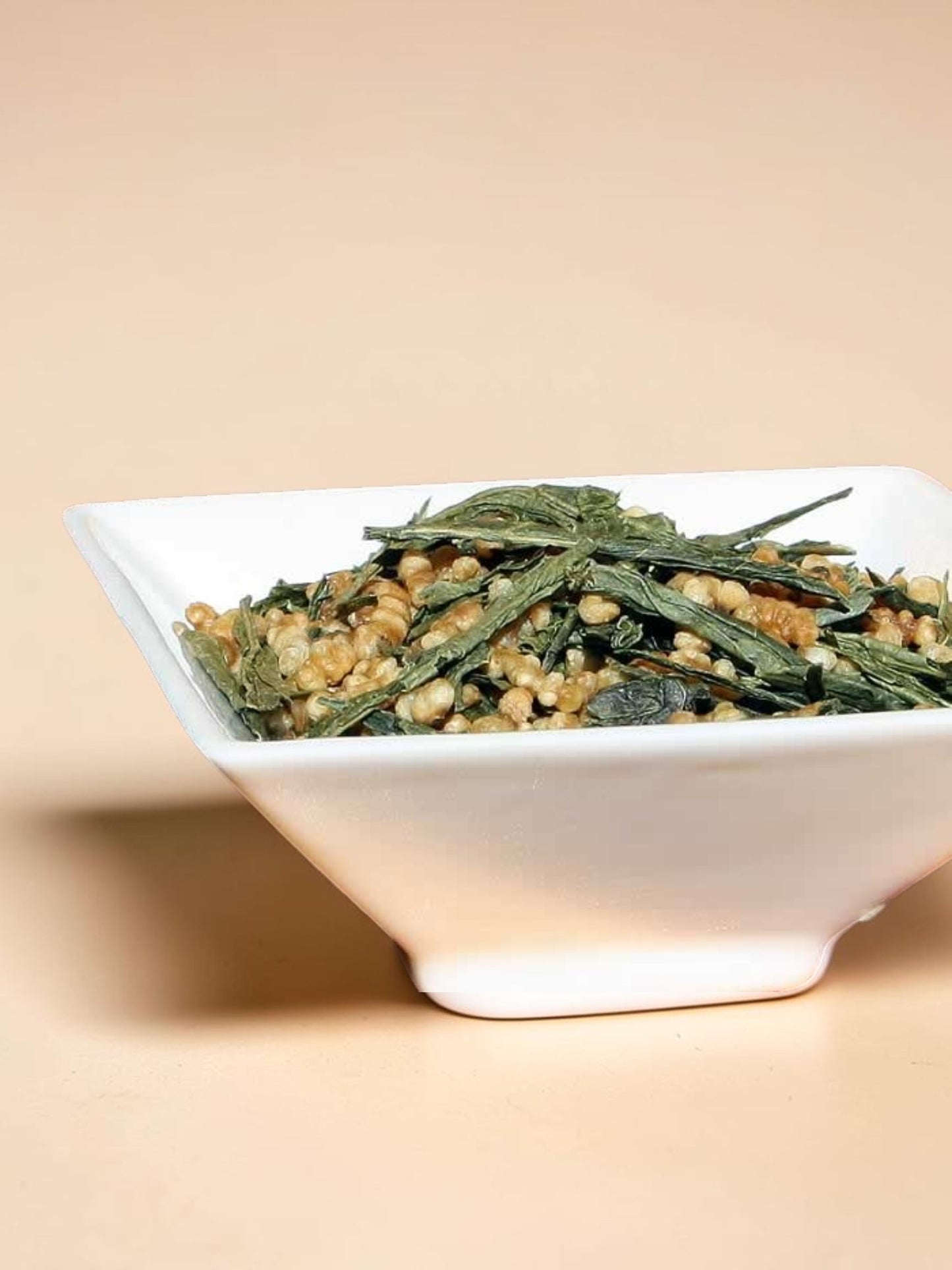 Japanese Genmaicha (Popcorn Tea) — Loose Leaf Green Tea with Brown Rice