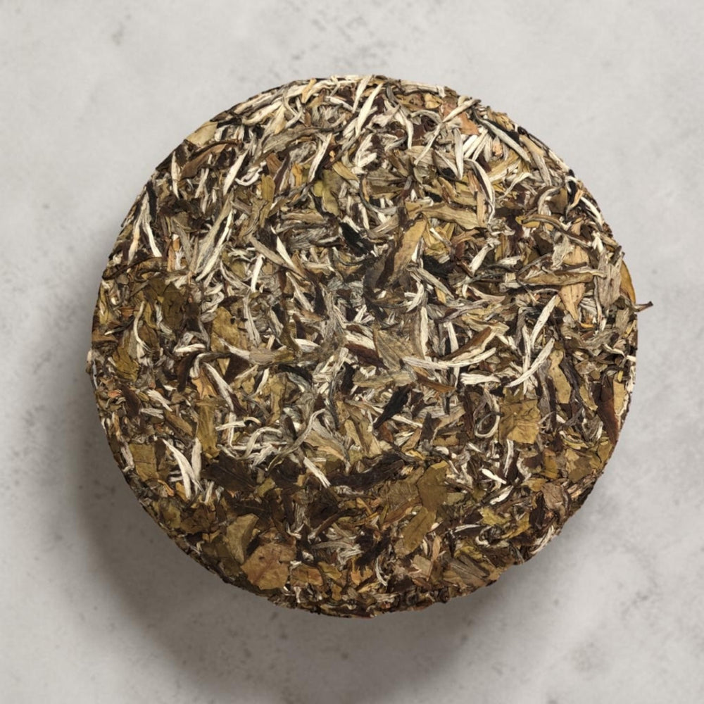 Fu-Ding white tea cake White Peony (Bai Mu Dan)-300g