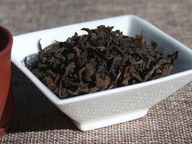 Liu Bao tea 2020 in basket