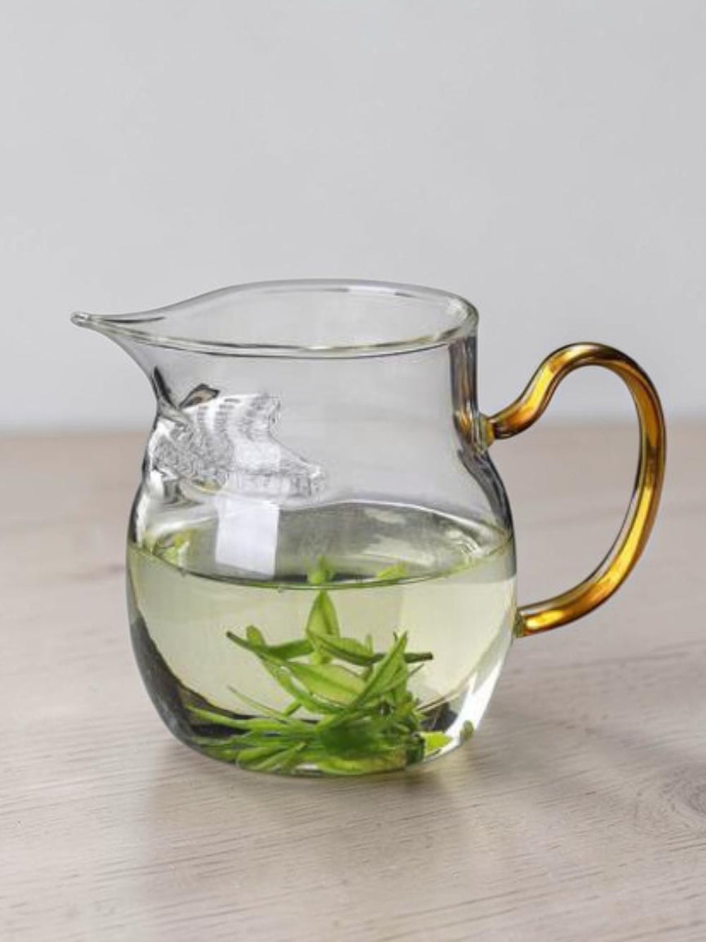 Glass Cha Hai (Fairness Cup) boil and serve-build in filter