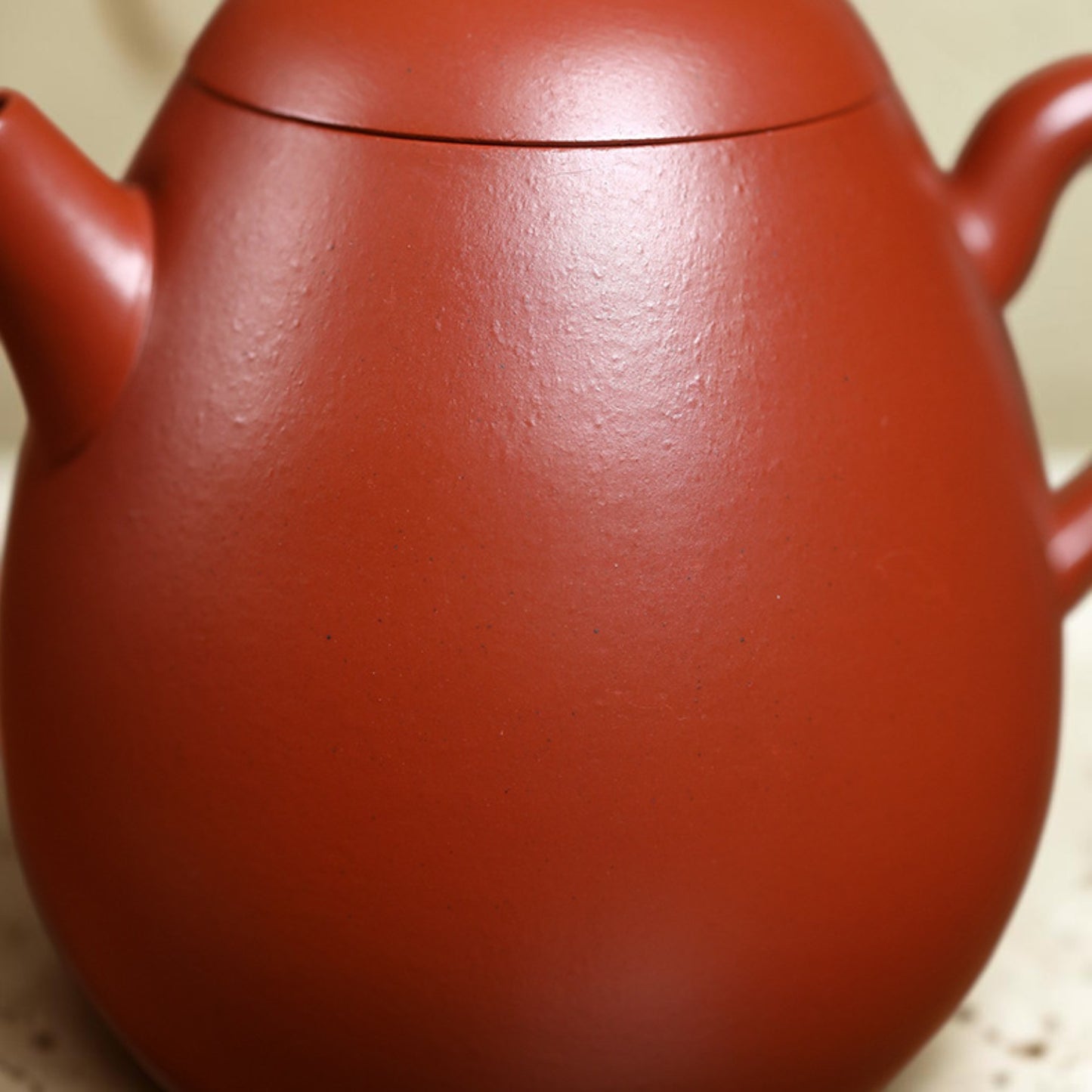 Yixing Zisha Teapot Palace Lantern -Red Clay-150ml