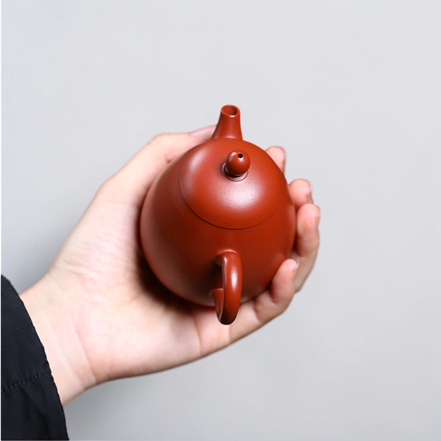 Yixing Zisha Teapot Palace Lantern -Red Clay-150ml