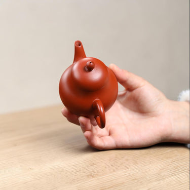 Yixing Zisha Teapot Pearl Red Clay-140ml