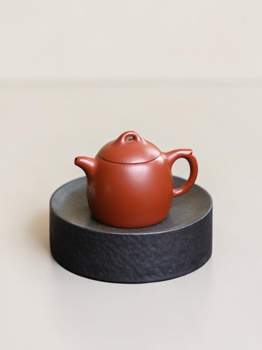 Yixing Zisha Teapot Qin Quan Red Clay-200ml
