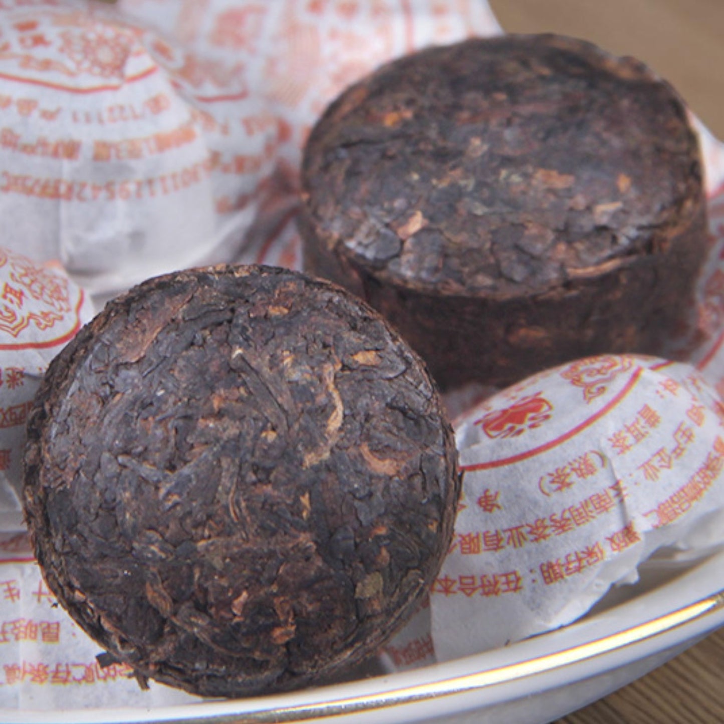 Pu-erh mini tuocha (ripened)- Plain