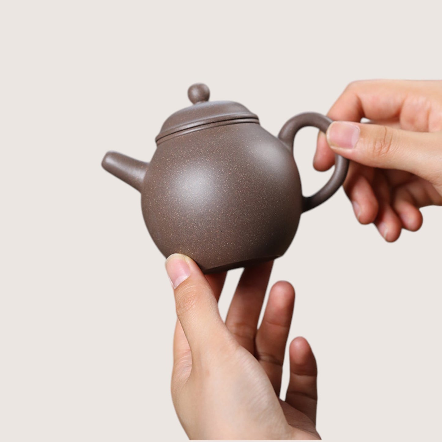 Yixing Zisha Teapot Olive Duan Clay-190ml