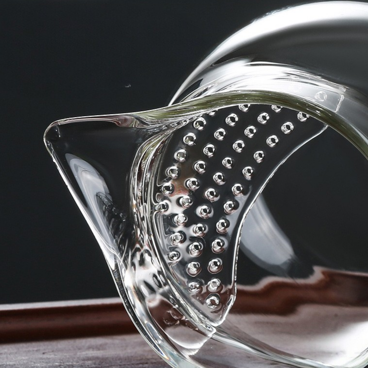 Glass Cha Hai (Fairness Cup) boil and serve-build in filter