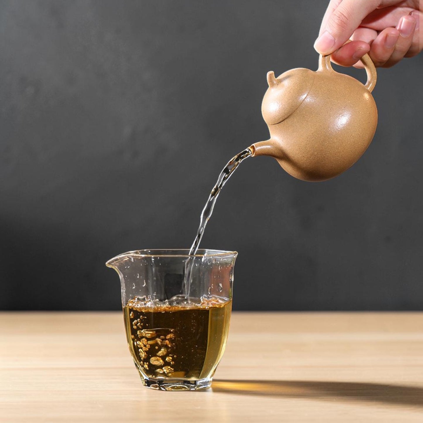 Yixing Zisha Teapot Eggplant (Duan Ni) -190ml