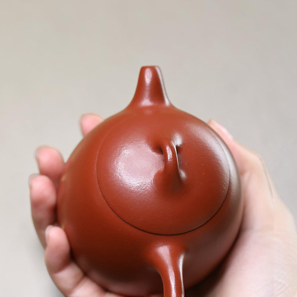 Yixing Zisha Teapot Qin Quan Red Clay-200ml