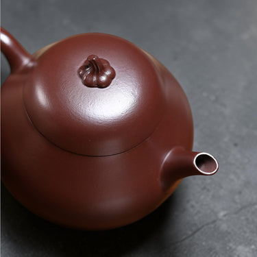 Yixing Zisha Teapot Eggplant (Red Clay) -150ml