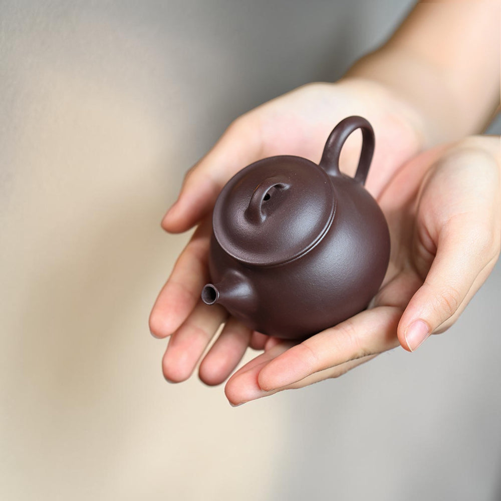 Yixing Zisha Teapot Sacred Gem -Purple Clay-160ml