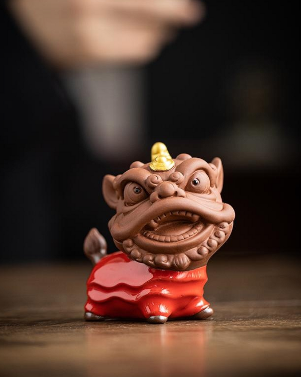 Zisha Tea Pet Awakening Lion