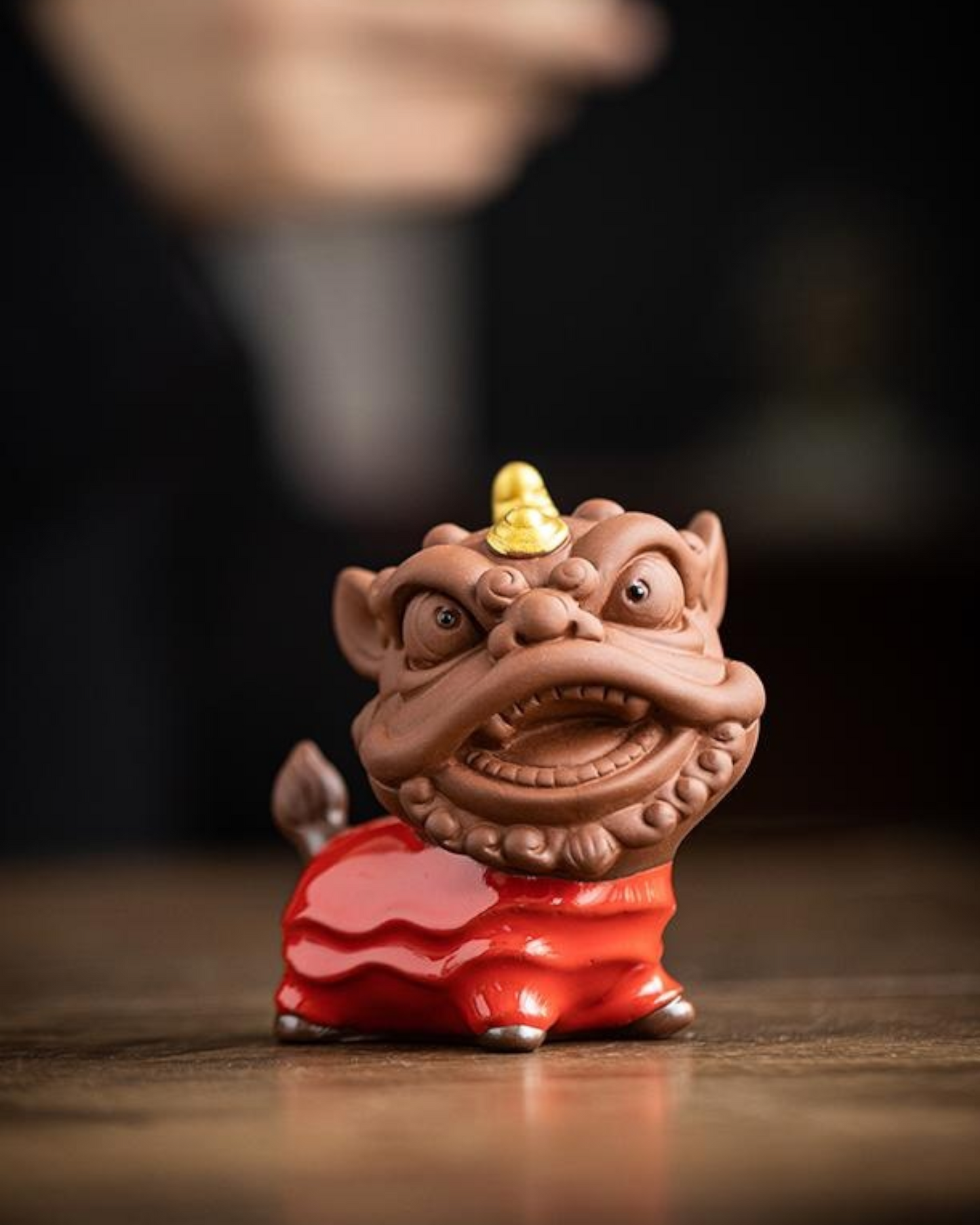 Zisha Tea Pet Awakening Lion