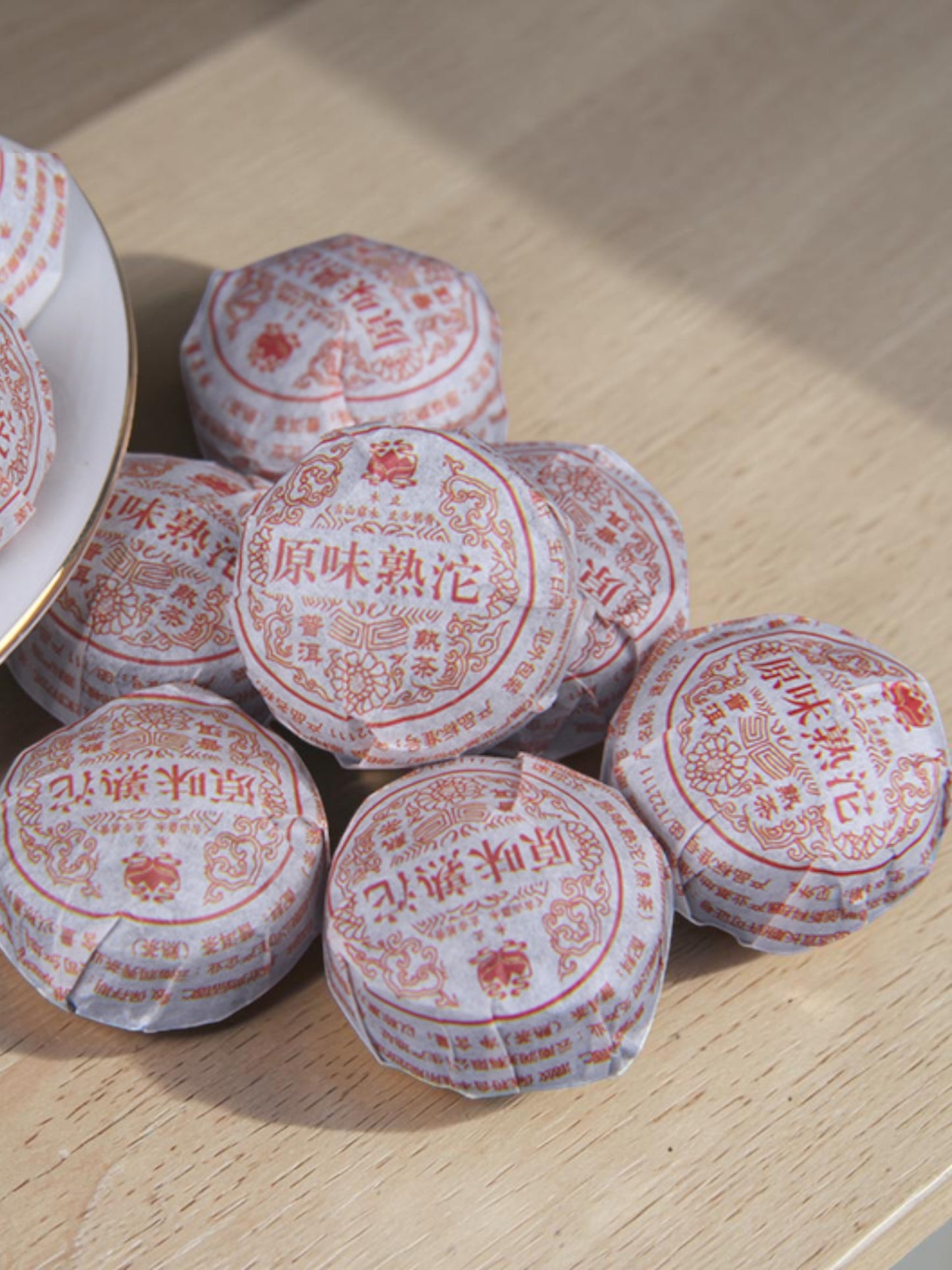 Pu-erh mini tuocha (ripened)- Plain