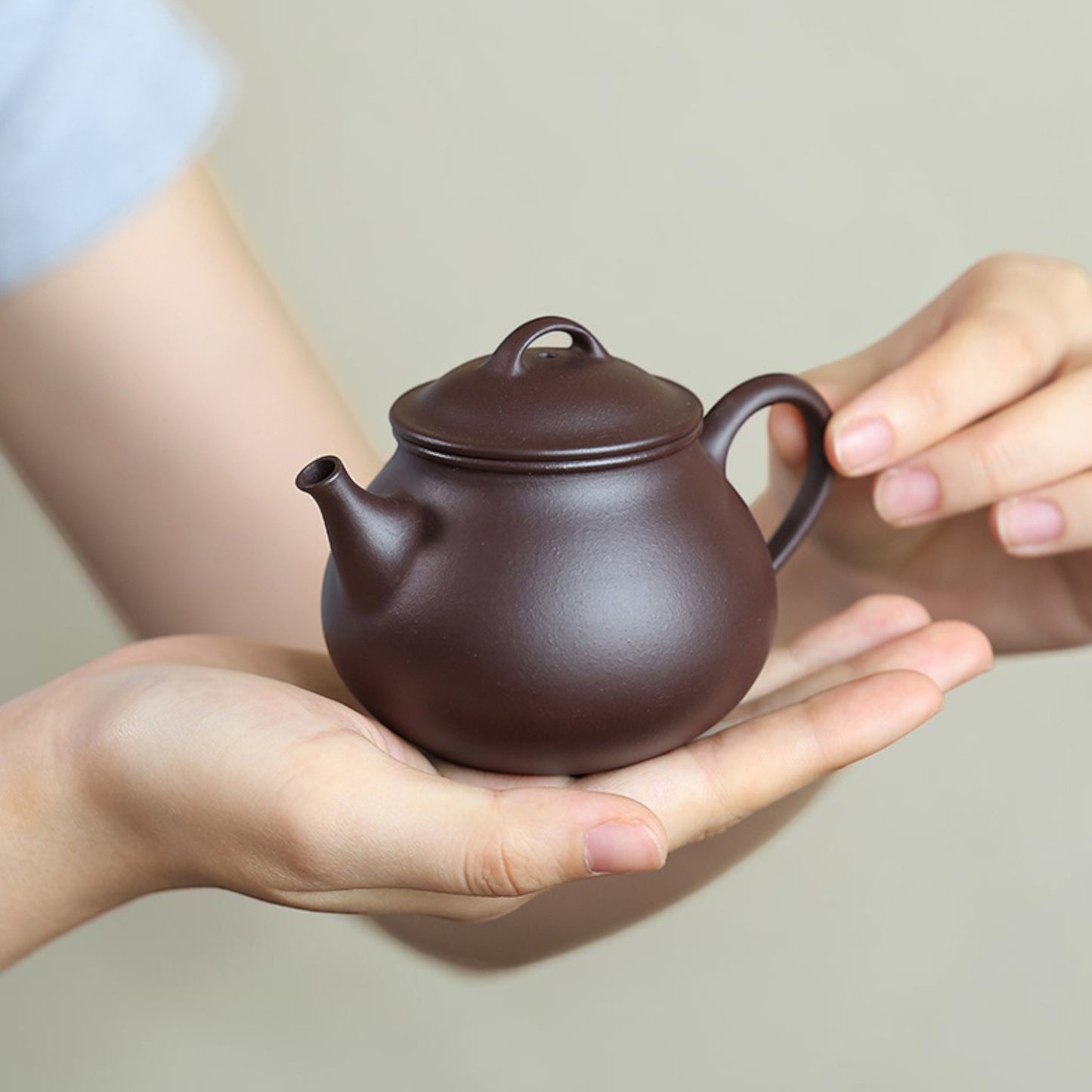 Yixing Zisha Teapot Sacred Gem -Purple Clay-160ml