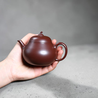 Yixing Zisha Teapot Eggplant (Red Clay) -150ml