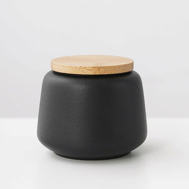 Tea canister with Bamboo Lid – 4 Colours