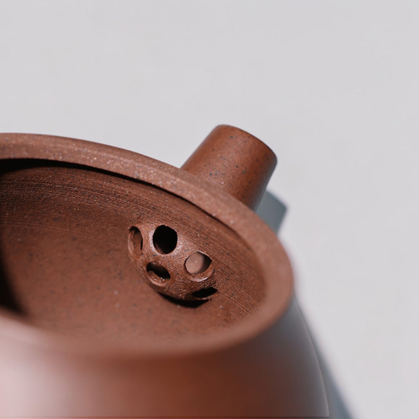 Yixing Zisha Teapot Eggplant (Raw Purple Clay)-110ml Mini