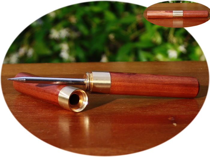 Pu-erh cake pin in a sheath - Large