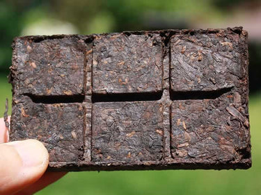 Pu-erh tea ripened mini brick