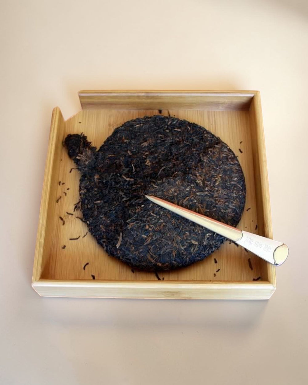 Pu-erh tea tray bamboo
