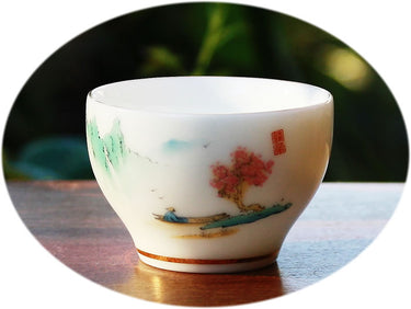 Gong Fu tea cup butter jade small C