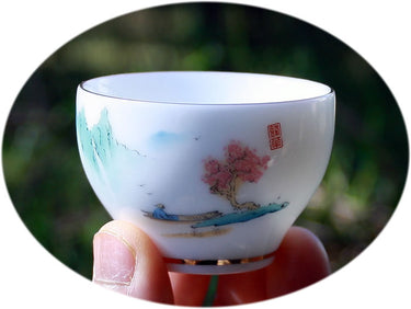 Gong Fu tea cup butter jade small C